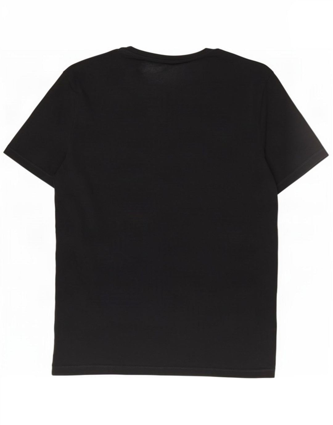 Cos Herren-T-Shirt, normal, groß, aus schwarzer Baumwolle
