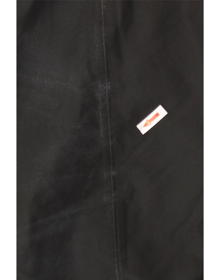 Helly Hansen Damen-Parkajacke mit Kapuze, UK 14, großes schwarzes Nylon