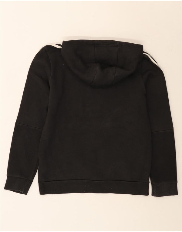 Adidas Mädchen Kapuzenpullover 13–14 Jahre, schwarze Baumwolle