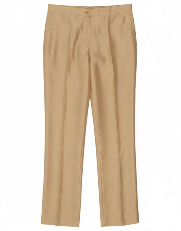 Aspesi Damen Slim Chino-Hose IT 42 Medium W30 L29 Beige Seide