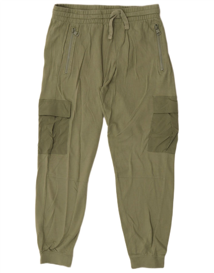 Bear Herren Cargo-Trainingshose, Jogginghose, groß, Khaki, Baumwolle