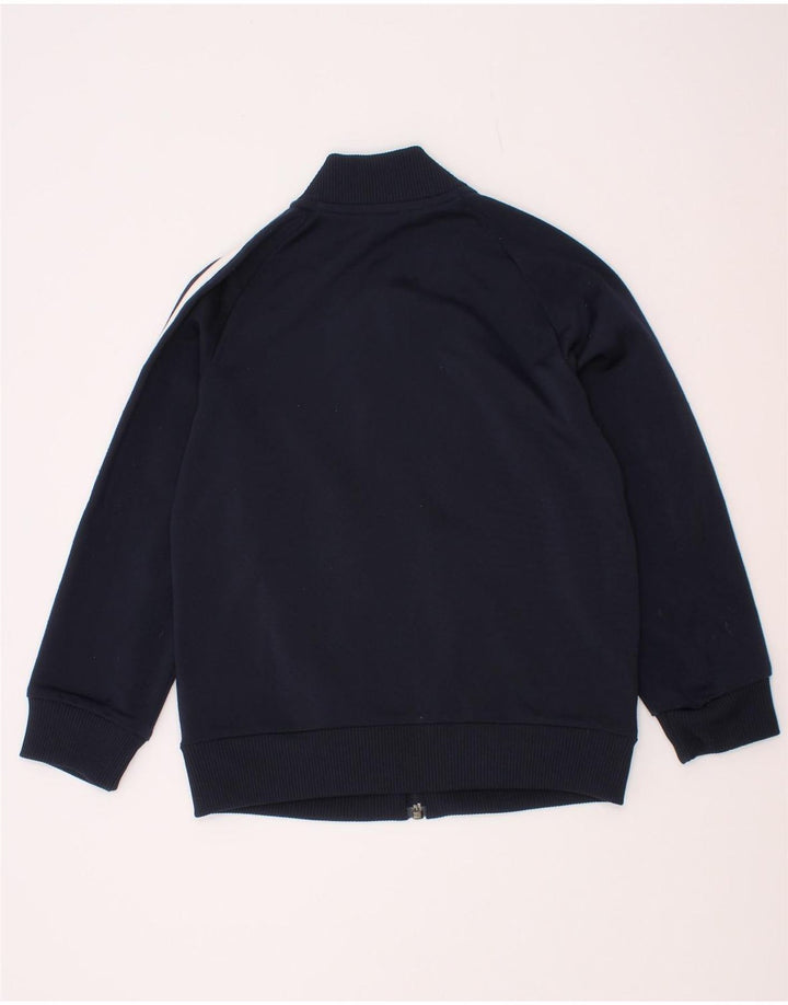 Adidas Jungen Trainingsanzug Top Jacke 5-6 Jahre Marineblau Polyester