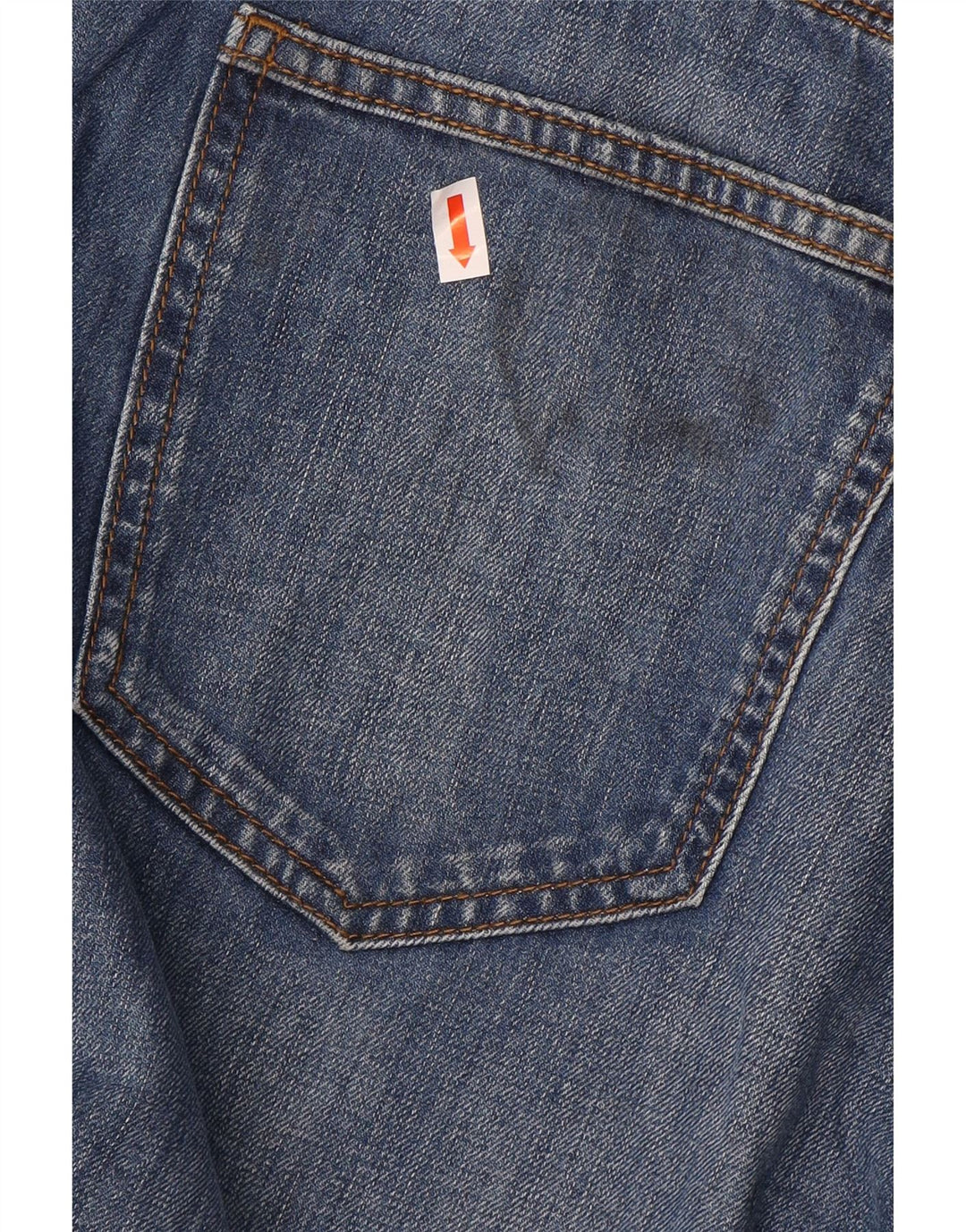 Marks & Spencer Herren Autograph Straight Jeans W42 L27 Blaue Baumwolle