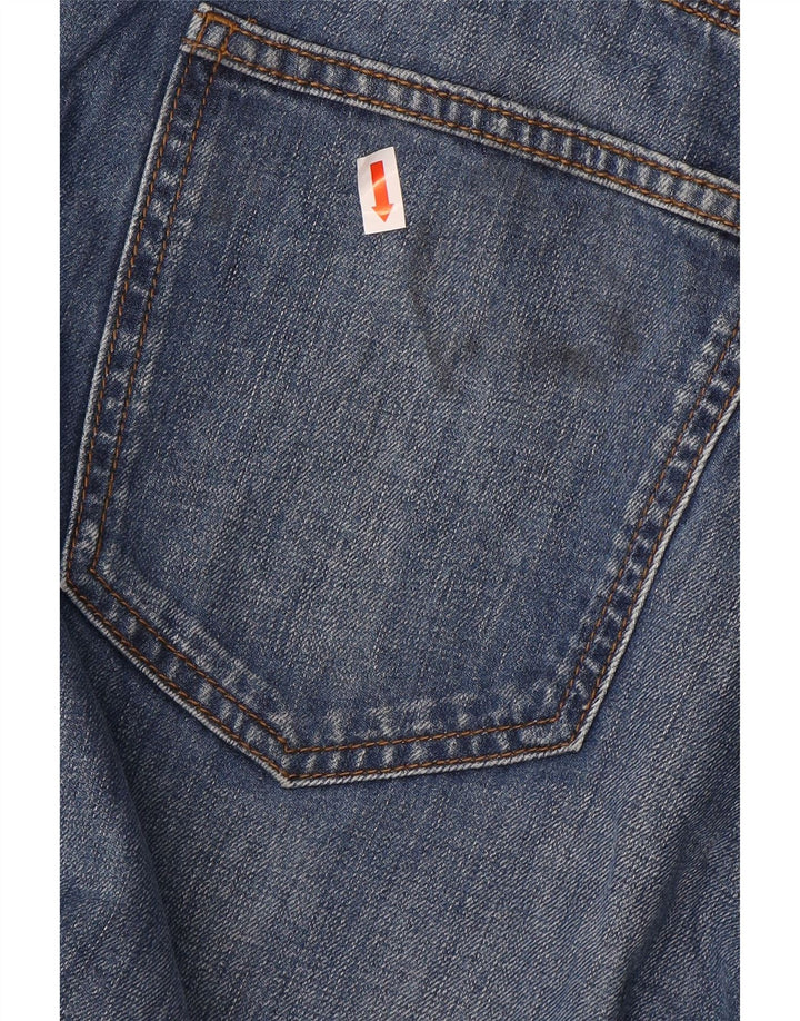 Marks & Spencer Herren Autograph Straight Jeans W42 L27 Blaue Baumwolle