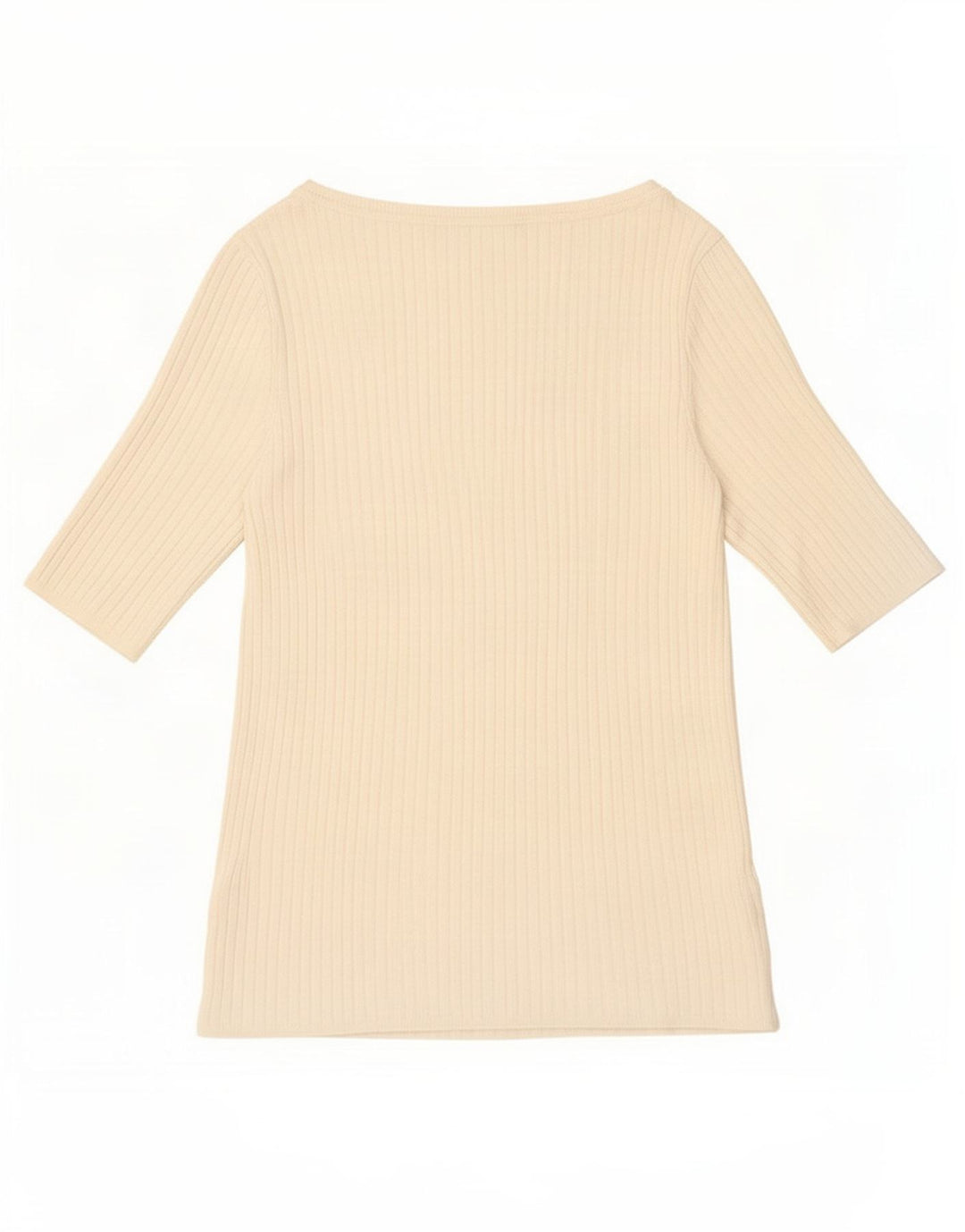 Marks & Spencer Damen-Top, 3/4-Ärmel, UK-Größe 12, mittelgrau, Viskose