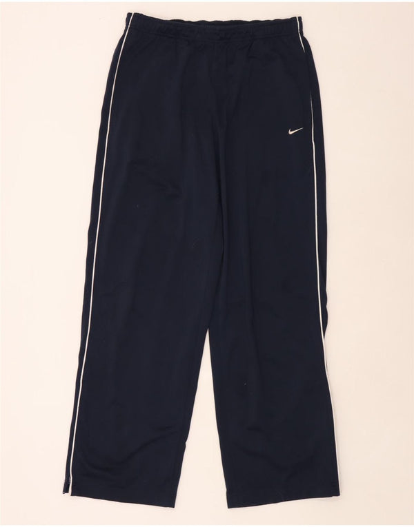 Nike Herren-Trainingshose UK 44/46 XL Marineblau Polyester