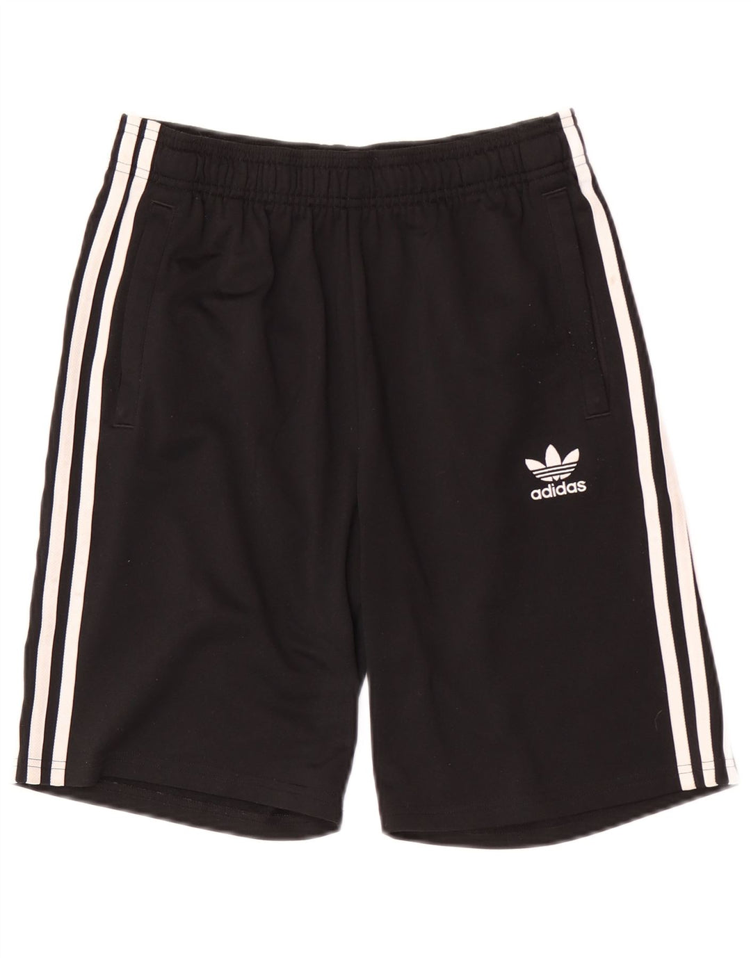 Adidas Sportshorts für Jungen, 13–14 Jahre, schwarzes Polyester