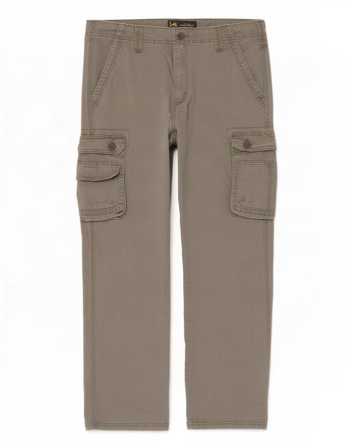 Lee Herren gerade Cargohose W32 L31 Grau