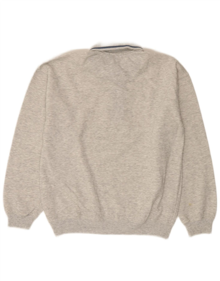 Marks & Spencer Herren St. Michael Sweatshirt Pullover Small Grau meliert