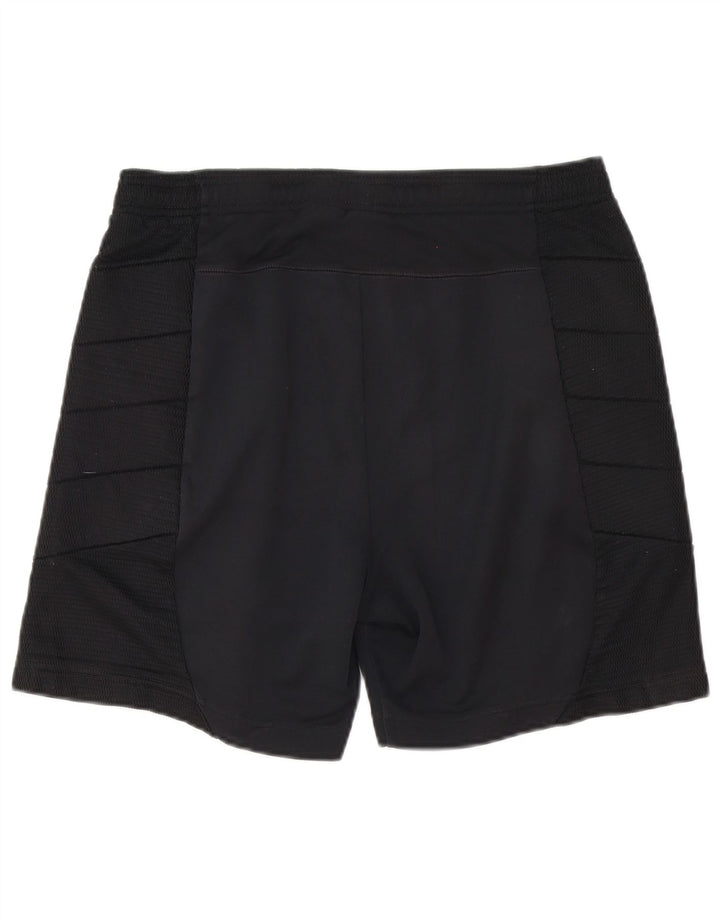 Nike Herren-Sportshorts, groß, aus schwarzem Polyester