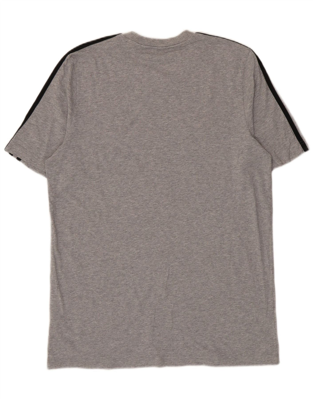 Adidas Herren T-Shirt Top Large Grau meliert Baumwolle