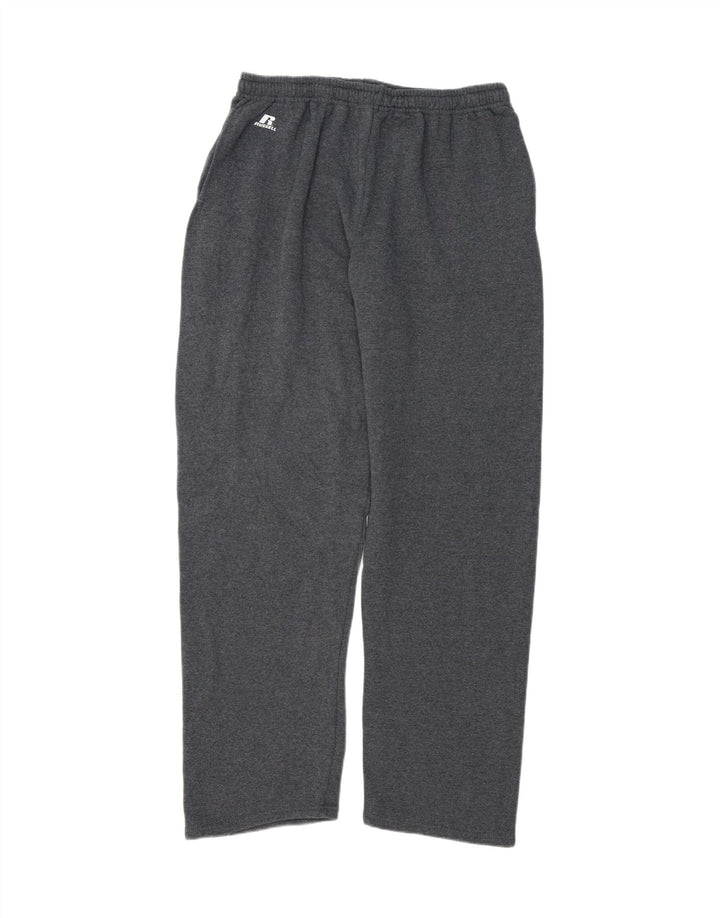 RUSSELL ATHLETIC Mens Tracksuit Trousers 2XL Grey Cotton Vintage Russell Athletic and Second-Hand Russell Athletic from Messina Hembry 