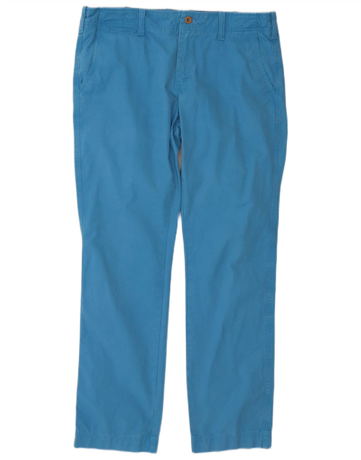 GANT Herren Soho Low Waist Slim Chino Hose W36 L32 Blaue Baumwolle