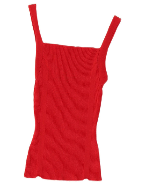 Zara Damen Cami Top UK 8 Small Rot