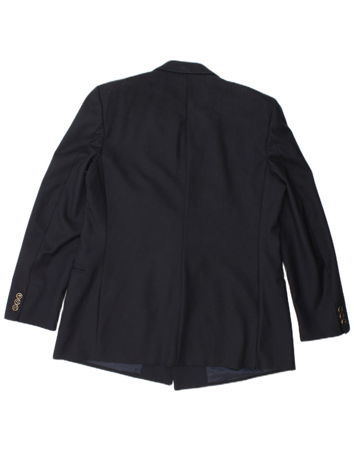 Redaelli Herren-Blazer, zweireihig, IT 50, Größe L, Marineblau