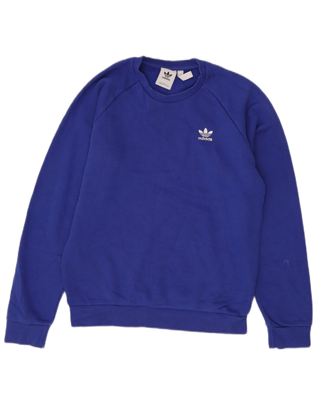 Adidas Herren Sweatshirt Pullover Small Blau Baumwolle