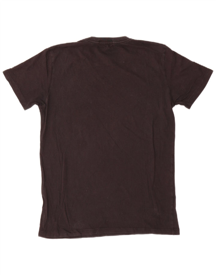 Replay Herren-T-Shirt mit Grafik, mittelschwarze Baumwolle