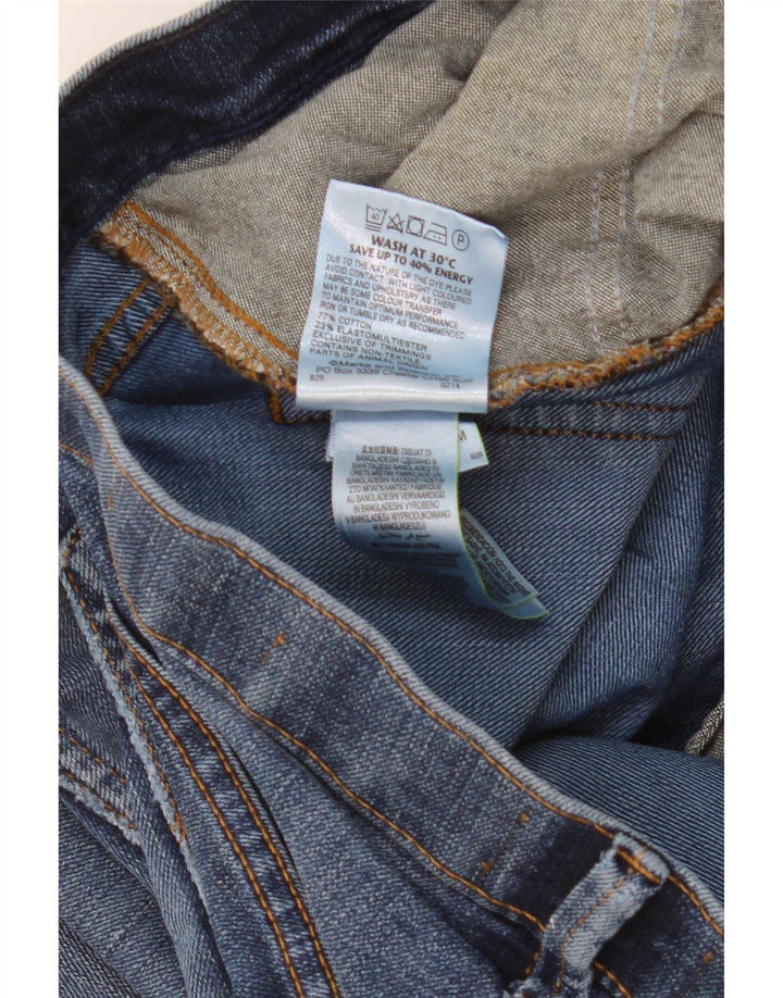 Marks & Spencer Herren Straight Jeans W34 L33 Blaue Baumwolle
