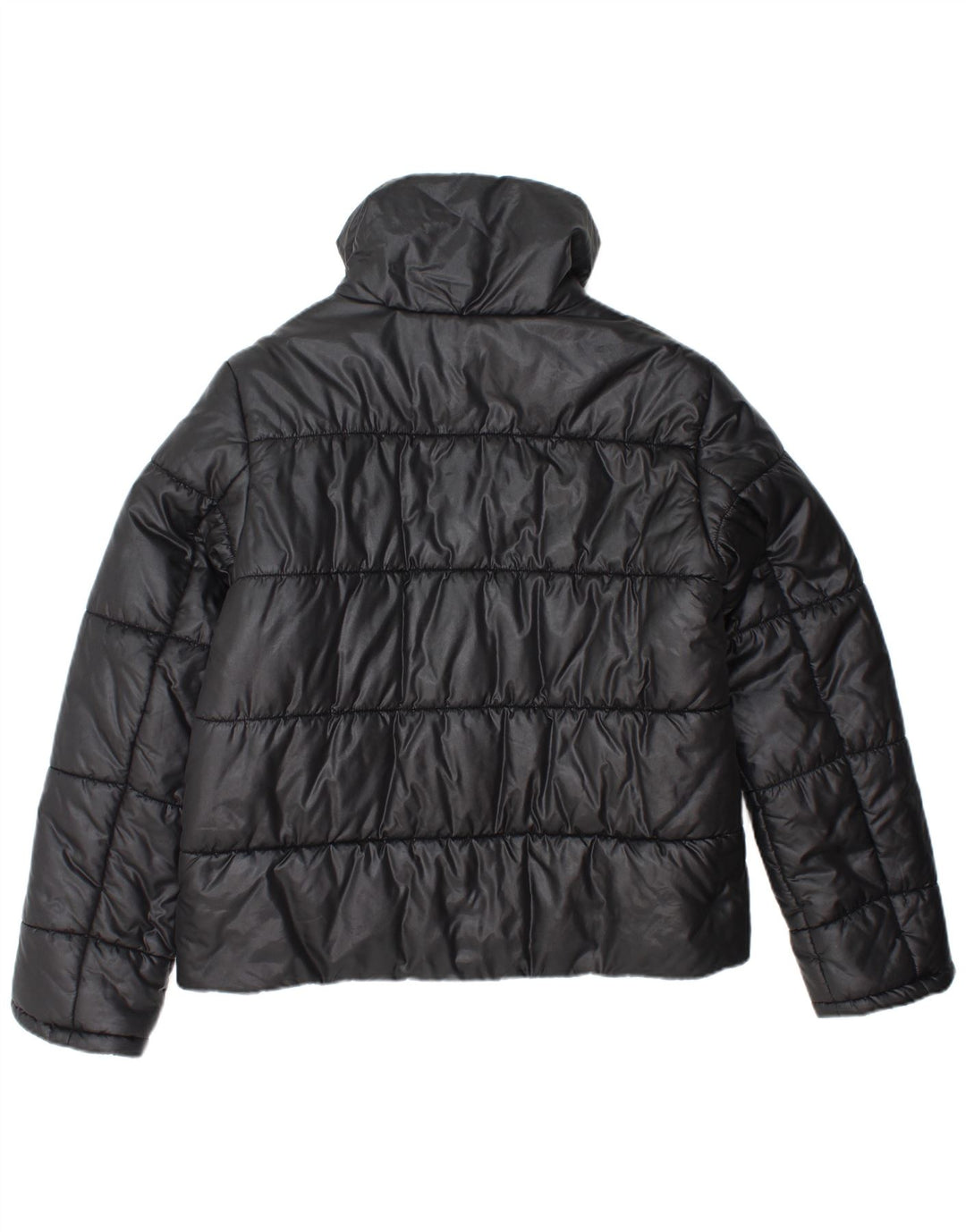 Mexx Damen Wattierte Jacke UK 16 Large Schwarz Polyamid