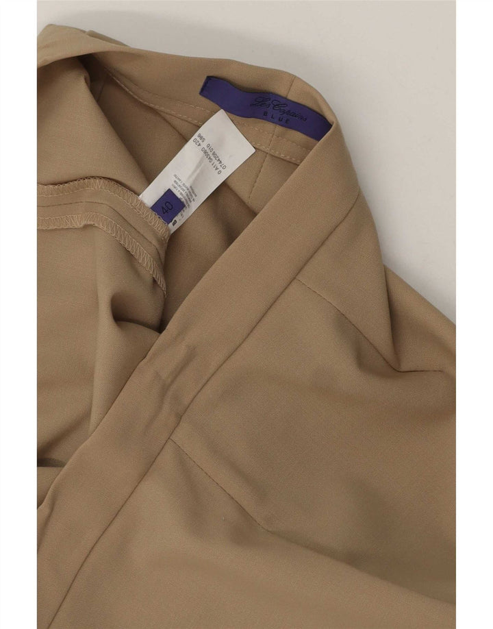Gerade Anzughose für Damen von Les Copains, EU 40, Mittel W30 L27, Beige