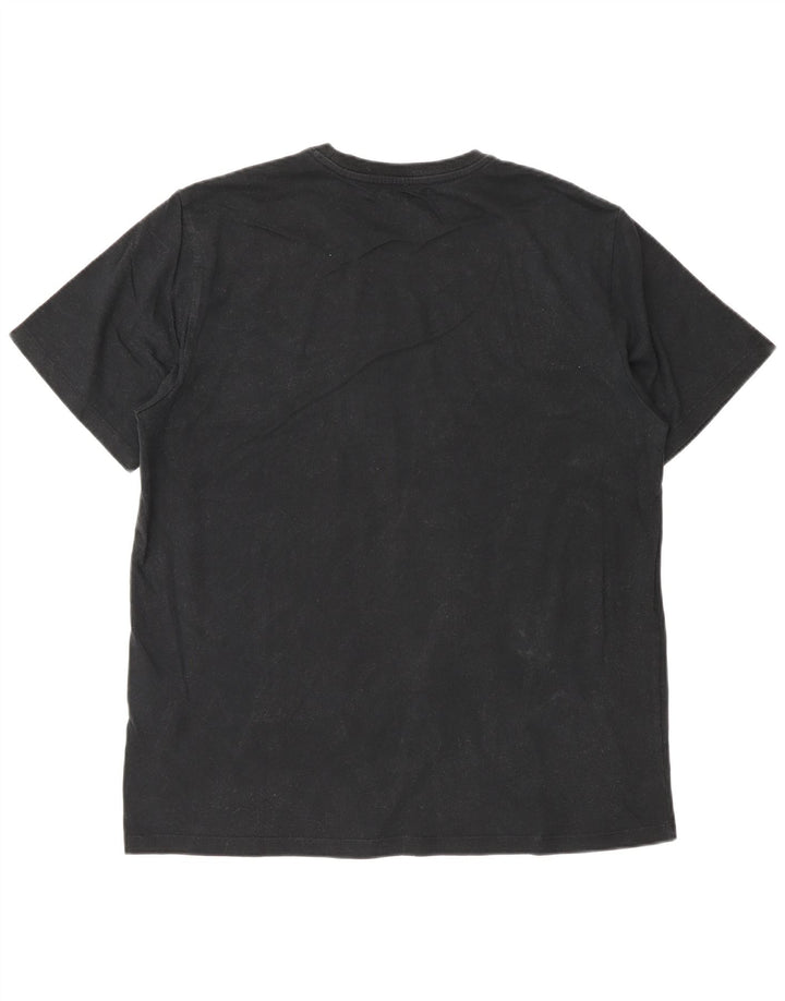 Levi's Herren-T-Shirt mit Grafik, XL, schwarze Baumwolle