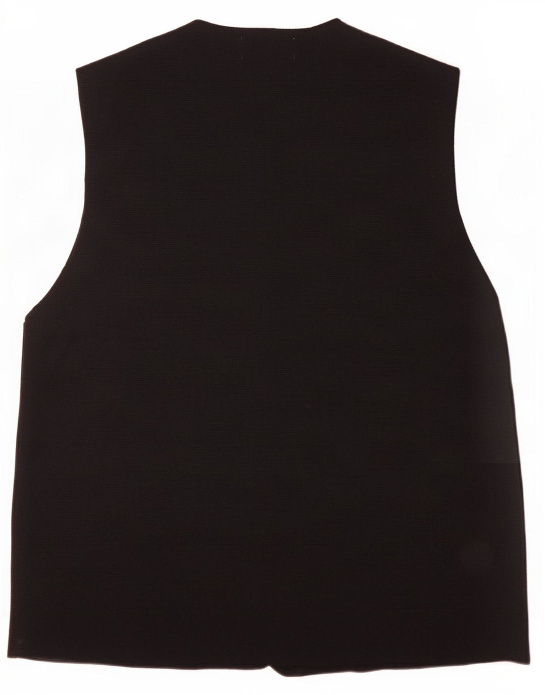 Zara Herren Weste Tank Top Medium Schwarz Viskose