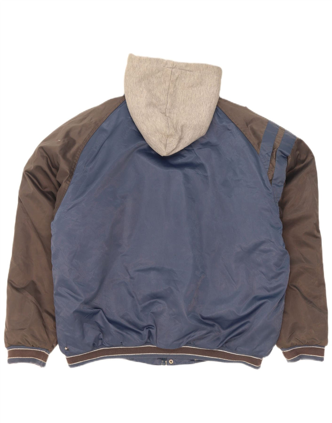 Fila Herren-Trainingsanzug mit grafischem Oberteil, groß, Marineblau, Farbblock