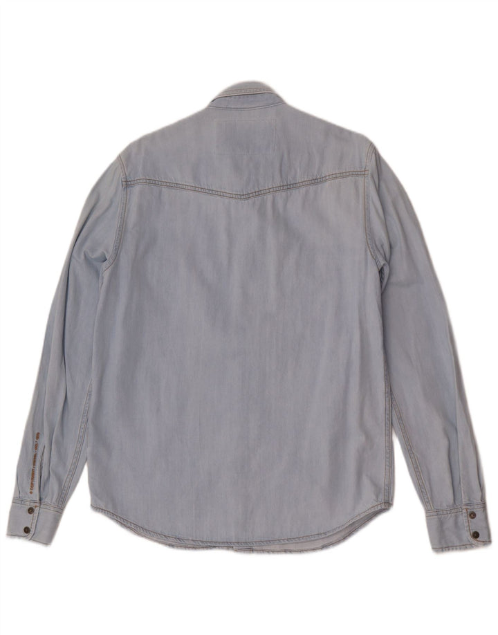 Diesel Herren-Jeanshemd, große blaue Baumwolle