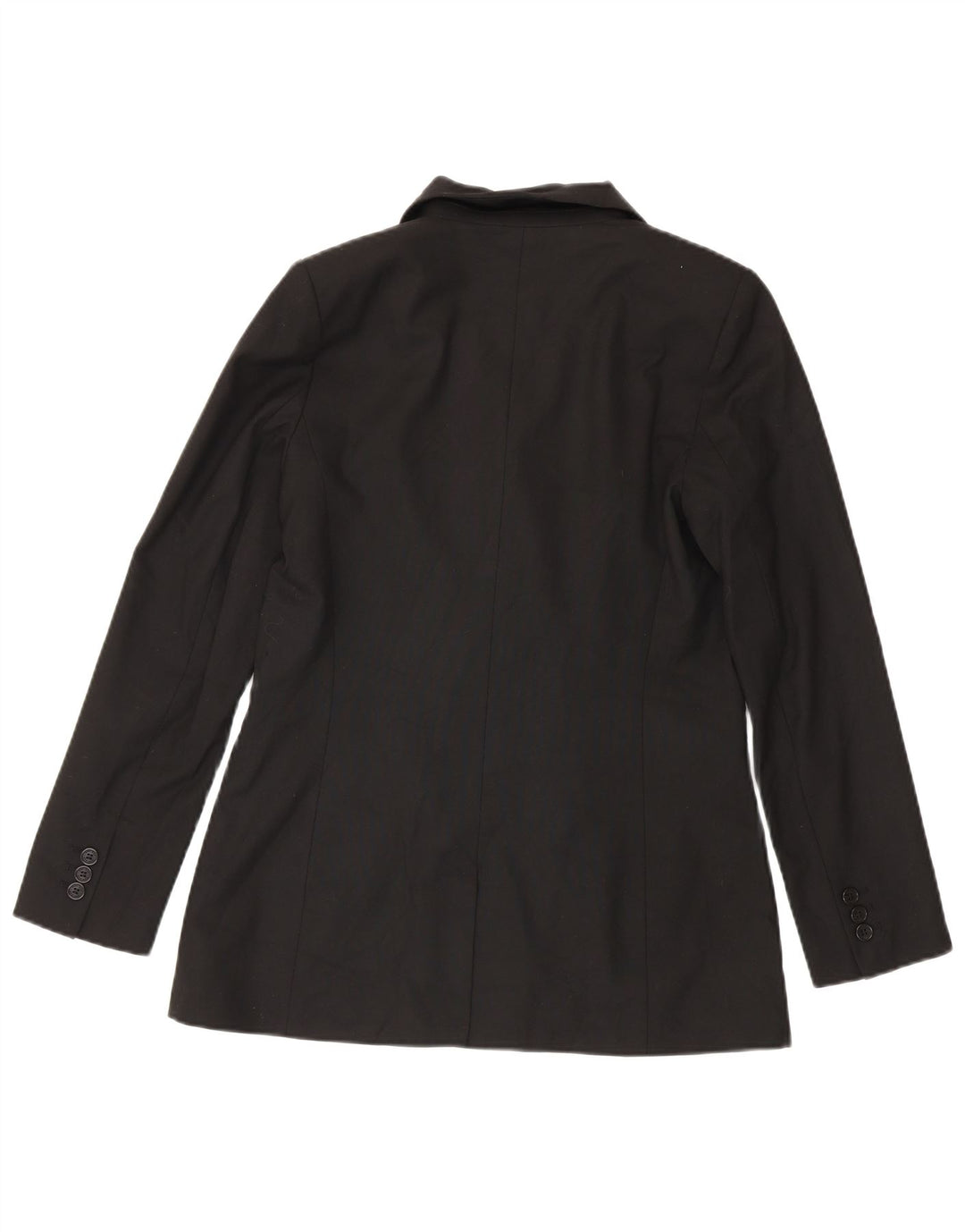 Naf Damen Zweireiher-Blazerjacke EU 38 Mittelschwarz