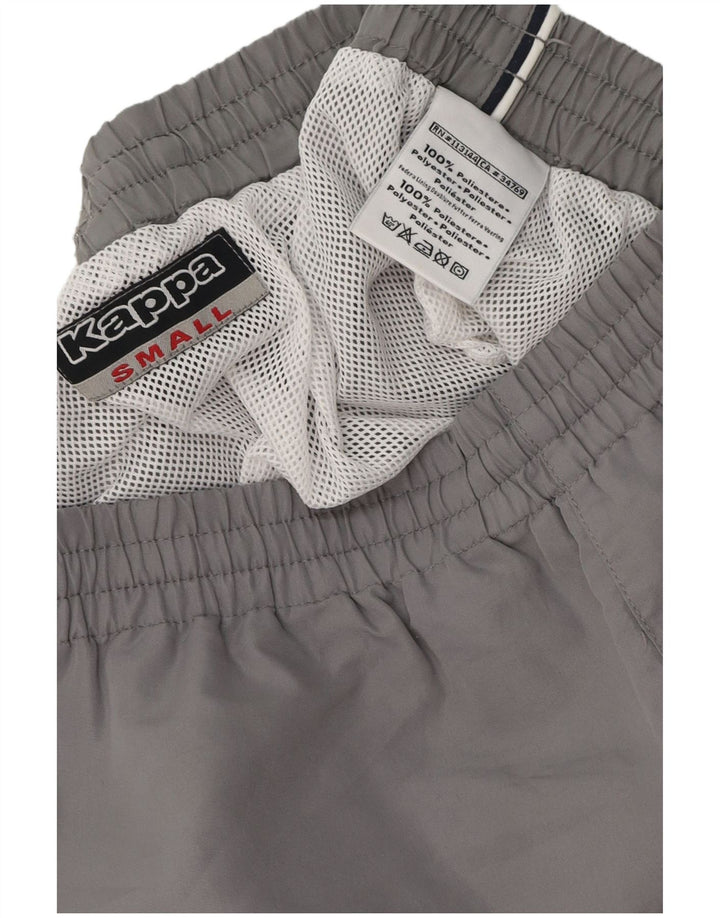 Kappa Herren Sportshorts Small Grau Polyester