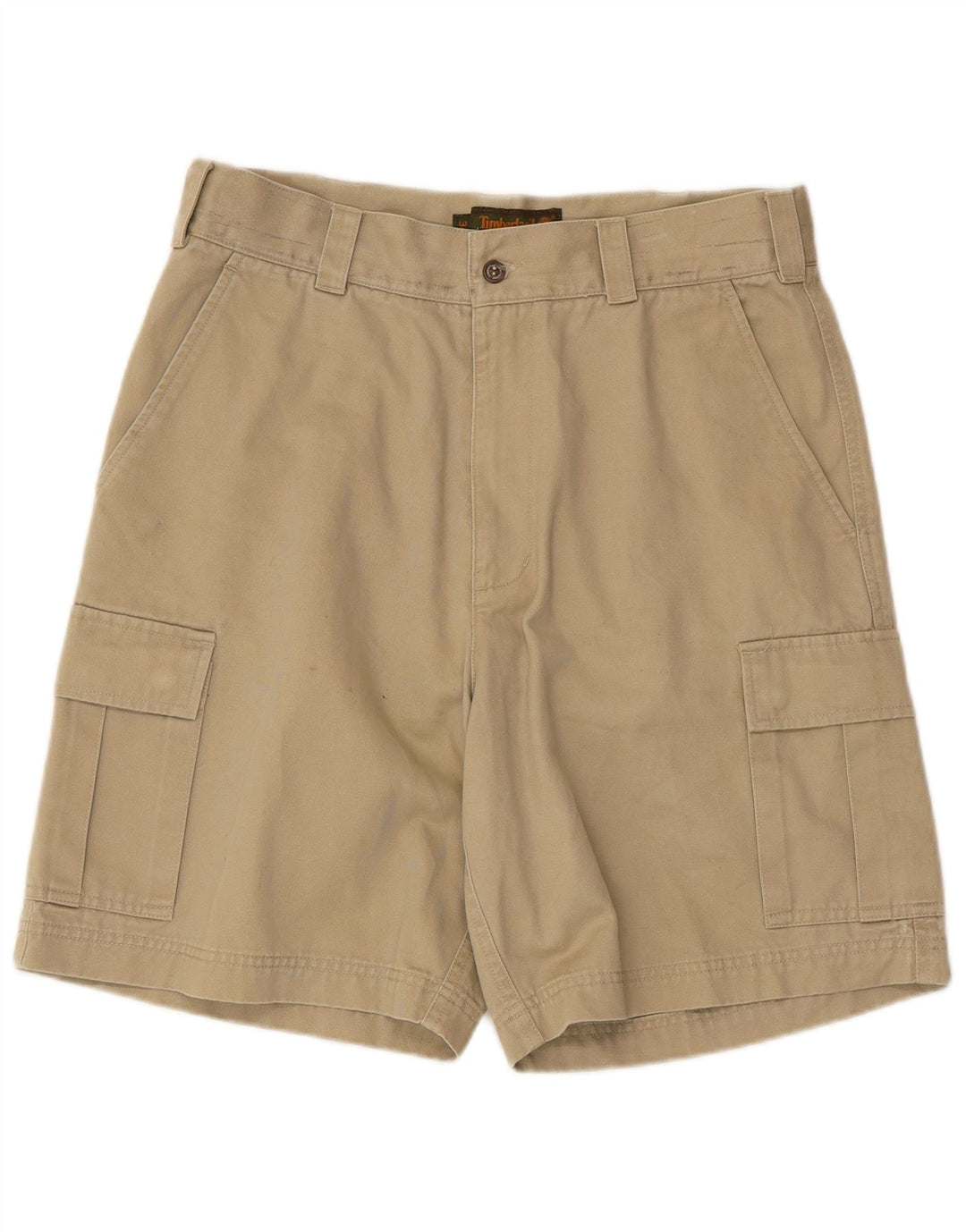 Timberland Damen Cargoshorts W34 Large Beige Baumwolle