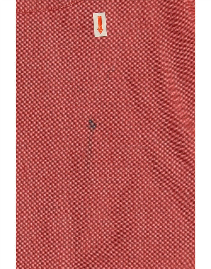 Quiksilver Herren-Kurzarmhemd, Größe L, Rot, Baumwolle