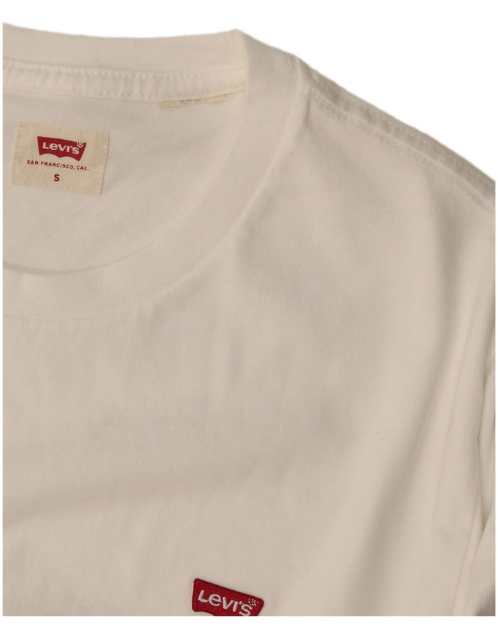 Levi's Herren T-Shirt Top Small Weiß