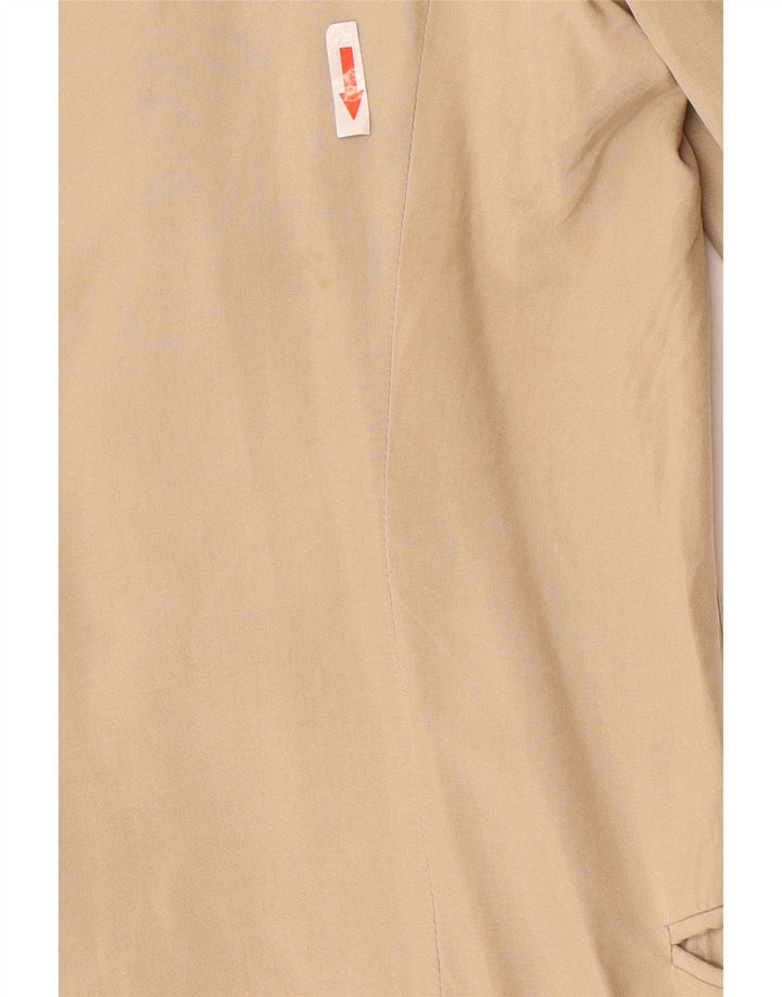 Pal Zileri Herren-Blazer, zweireihig, IT 50, Größe L, Beige, Seide