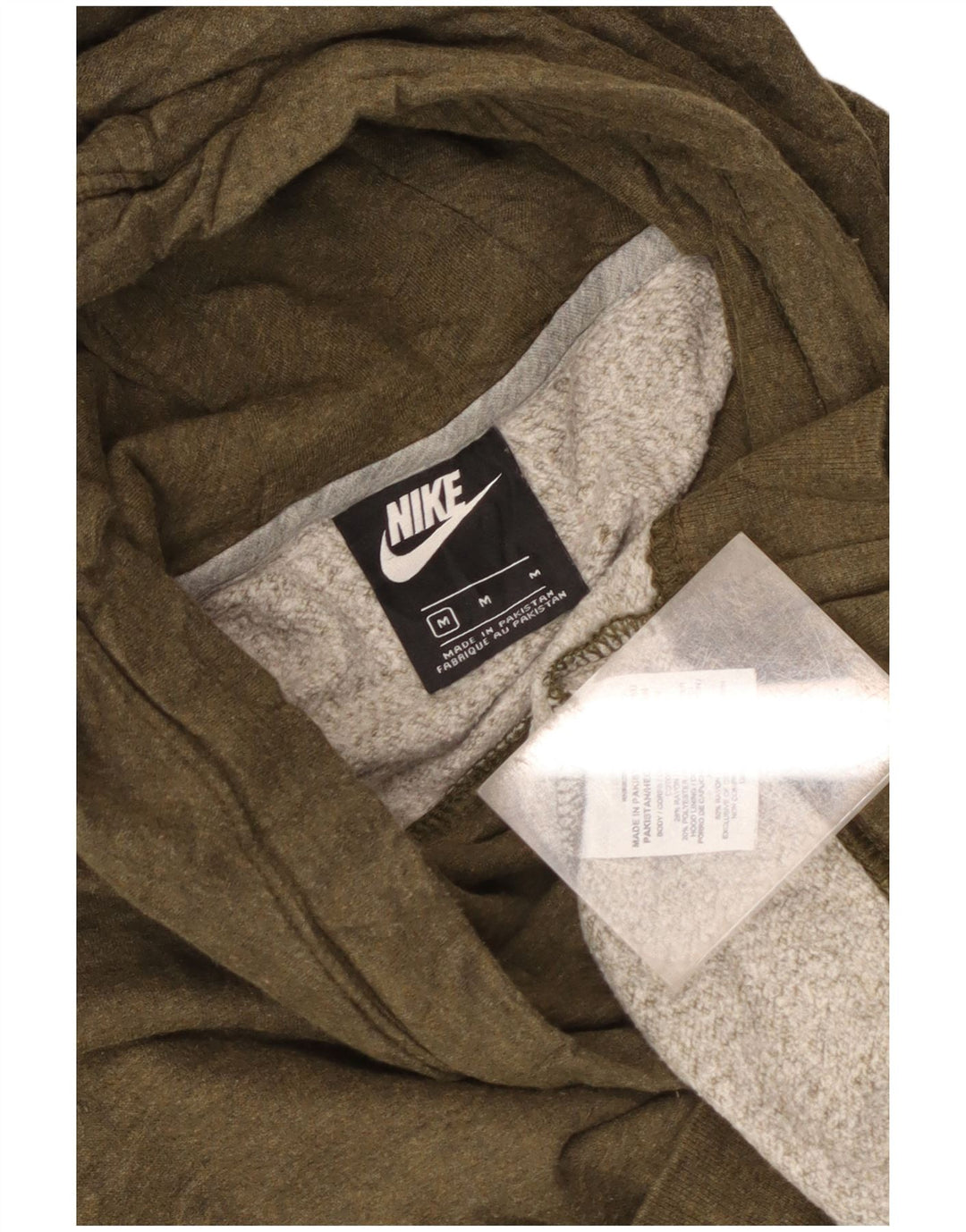 Nike Herren-Hoodie-Pullover, mittlere Khaki-Baumwolle