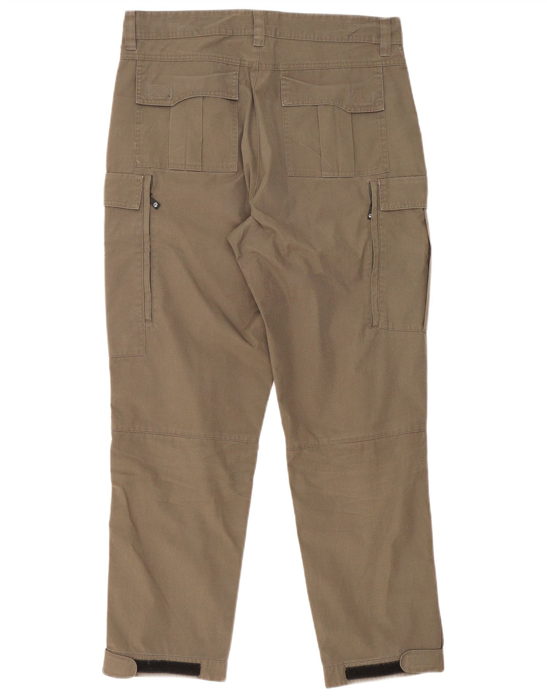 Jack Wolfskin Damen Gerade Cargohose Medium W30 L30 Khaki Polyester