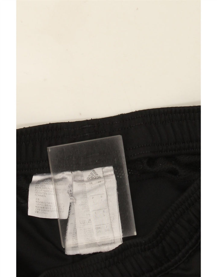 ADIDAS Herren-Trainingshose, groß, aus schwarzem Polyester