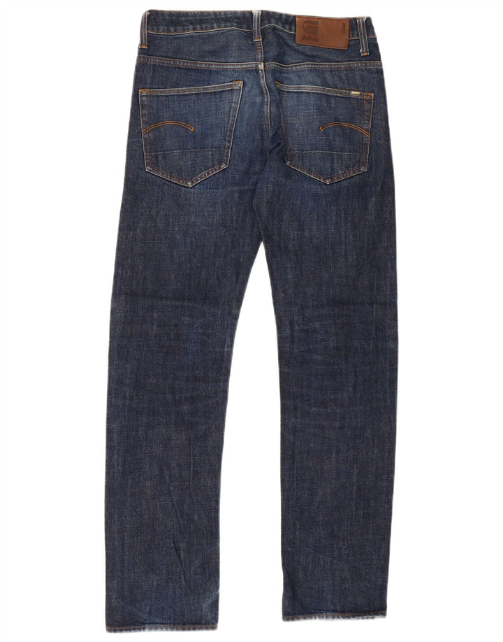 G-Star Herren Straight Jeans W30 L34 Marineblau Baumwolle