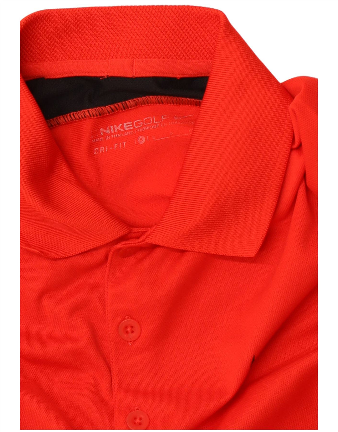 NIKE Damen Dri Fit Poloshirt UK 10 Small Rot Farbblock