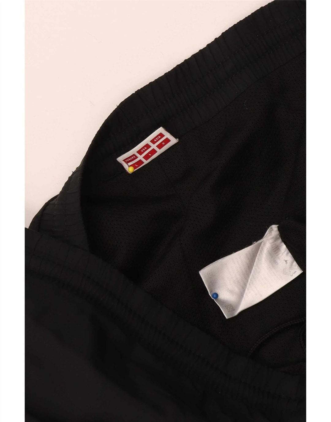 Hummel Herren-Trainingshose mit Grafik, groß, schwarzes Farbblock-Polyester