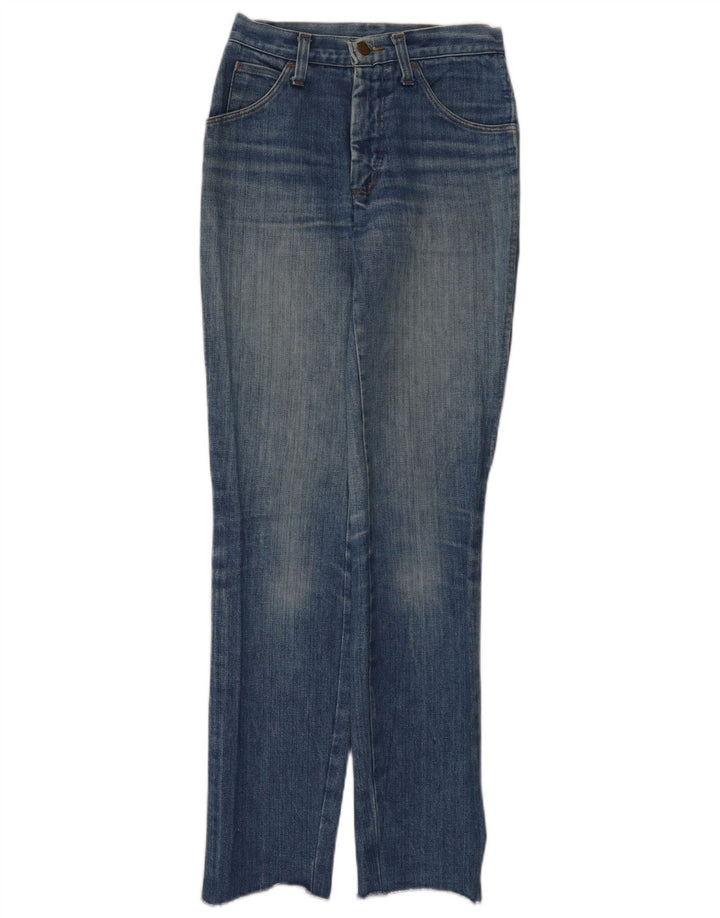 Wrangler Damen Slim Jeans W27 L34 Blaue Baumwolle