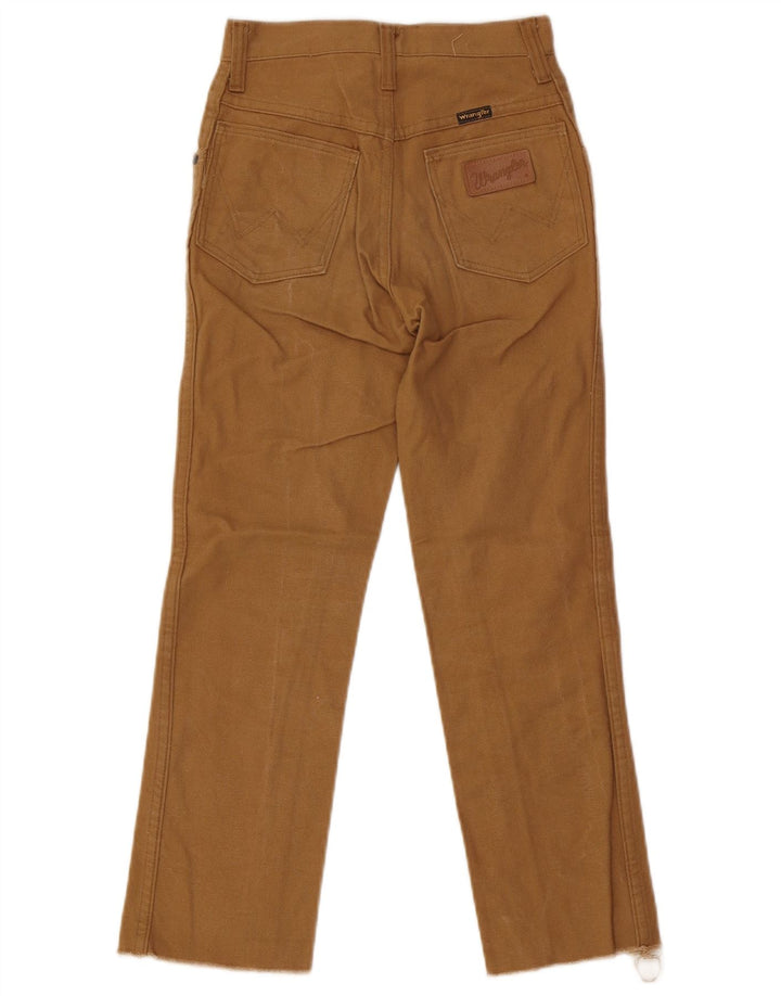 Wrangler Damen-Kurzhose W26 L24 Beige Baumwolle