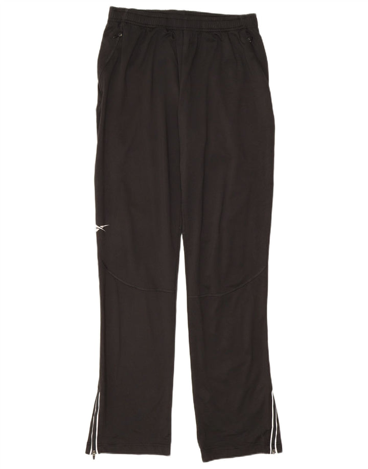 REEBOK Herren-Trainingshose, Größe S, Schwarz, Polyester