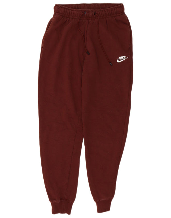 Nike Damen Trainingshose Jogger UK 4 XS Braune Baumwolle