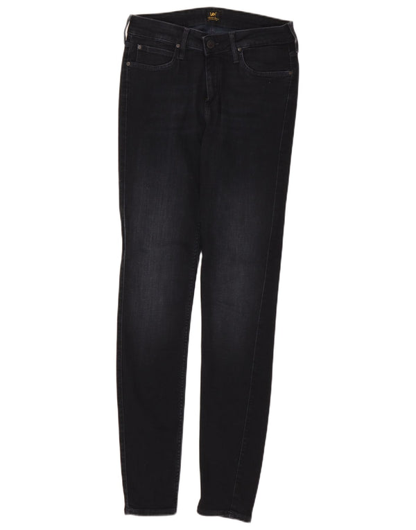 Lee Damen Skinny Jeans W28 L32 Marineblau