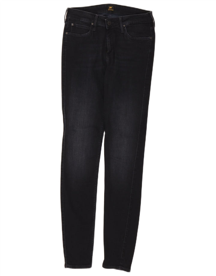 Lee Damen Skinny Jeans W28 L32 Marineblau