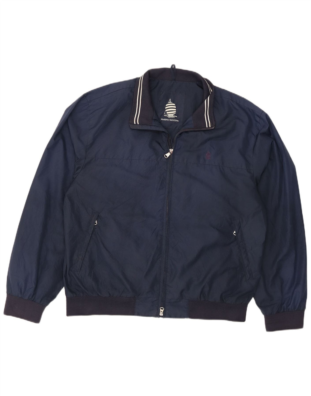 Marina Yachting Herren Bomberjacke IT 56 3XL Marineblau Polyester