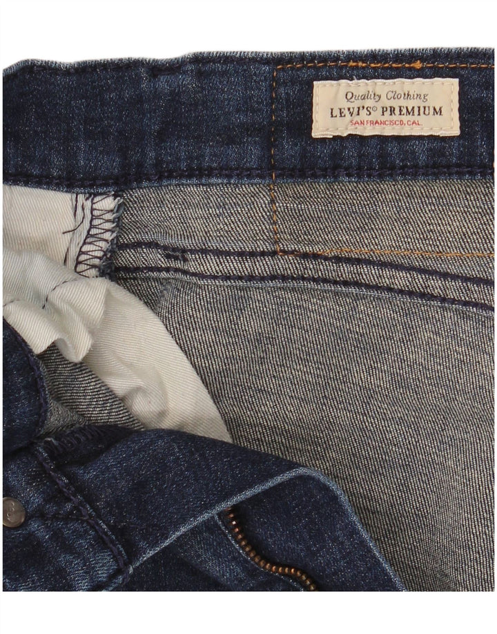 Levi's Herren 502 Tapered Cropped Jeans W30 L25 Blau
