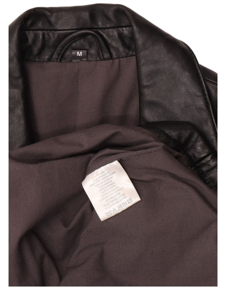 Angelo Litrico Herren 3-Knopf-Blazerjacke UK 38 Mittelschwarz