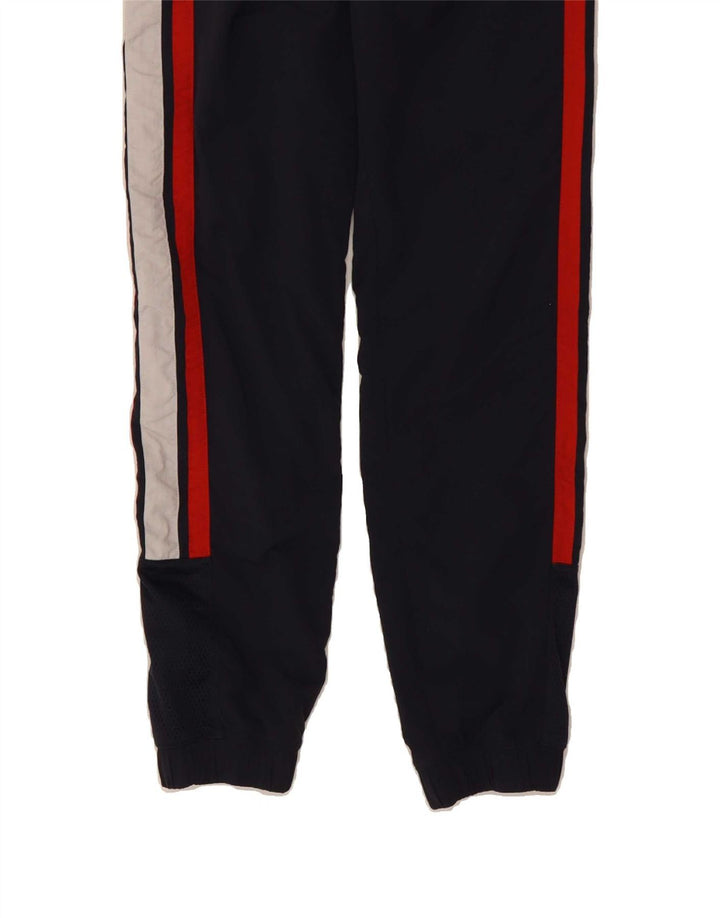 CHAMPION Mens Tracksuit Trousers Joggers Small Navy Blue Colourblock Vintage Champion and Second-Hand Champion from Messina Hembry 